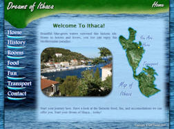 Dreams of Ithaca Front Page